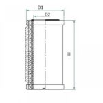 Separator vacuum 107 2400 PV
