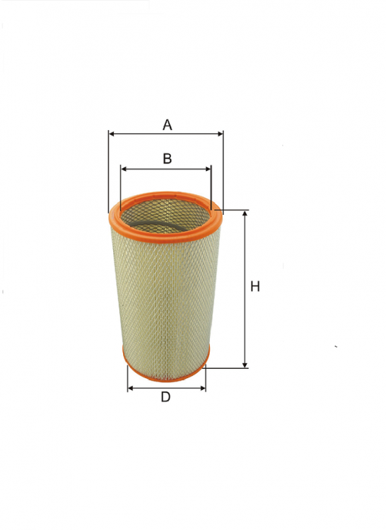 d_6202796d1a61e.png Filtr powietrza WPO 231-05 - obrazek 1